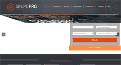 Desktop Screenshot of grupoarq.com